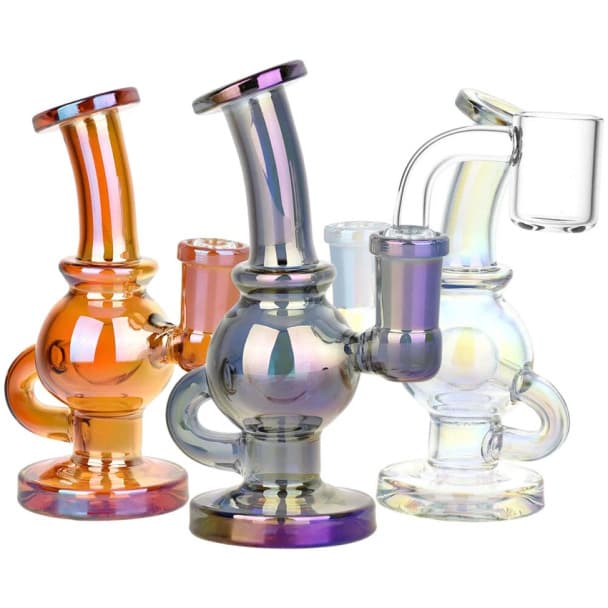 Visible Spectrum Electroplated Glass Ball