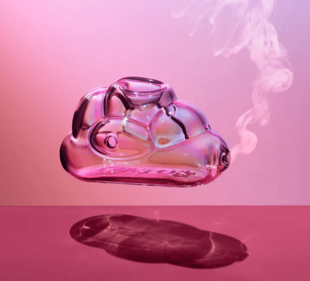 Cloud Glassware Dawn Pink