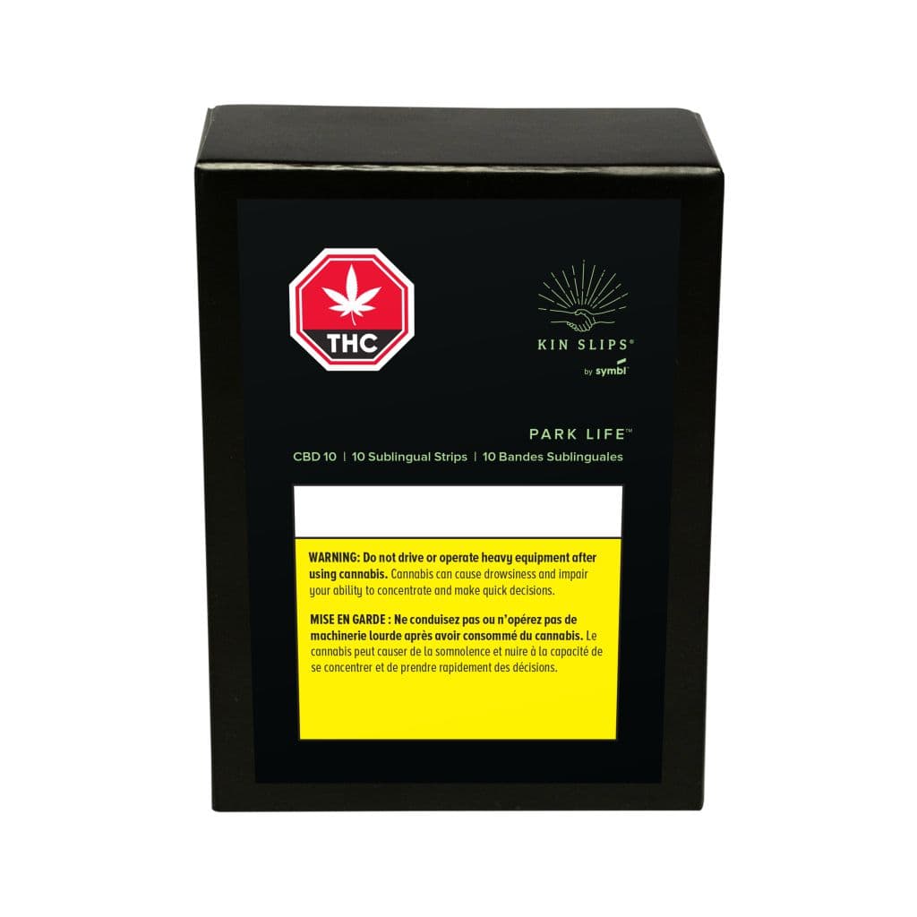 Park Life Cbd Sublingual Strips