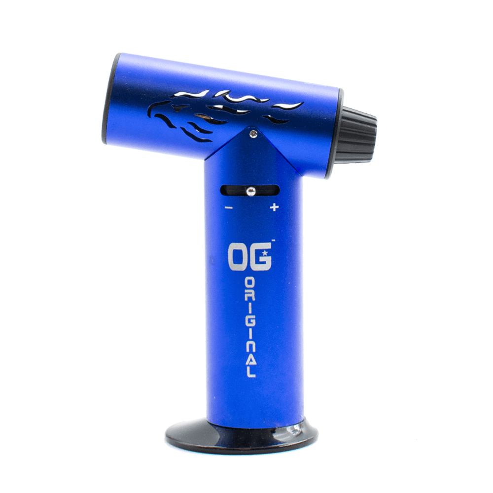 Flame Wave Torch Lighter Blue