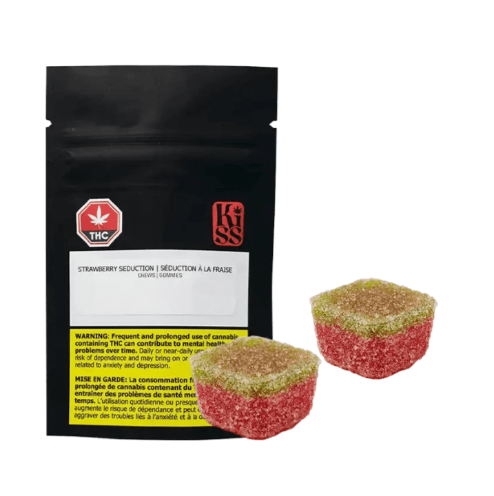 Kiss Strawberry Gummy 2x3.5g >h