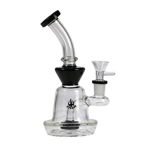 Hydros Hourglass Bubbler Black