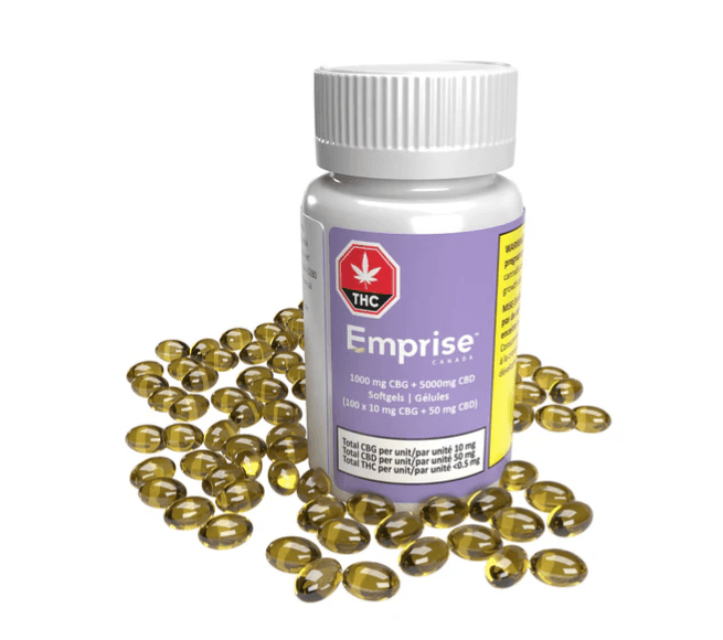 Cbg Cbd Softgels