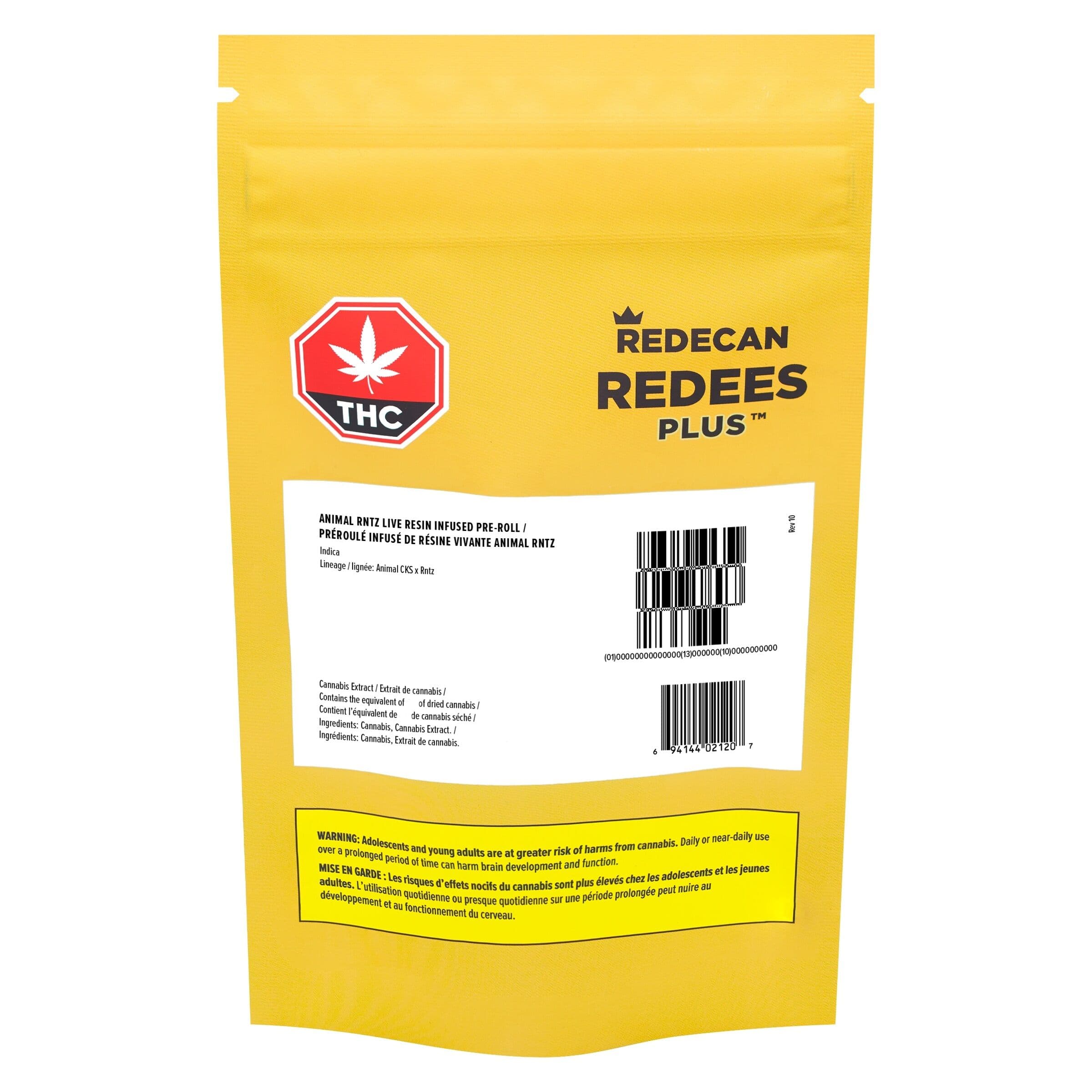 Rntz Redees Live Resin Infused