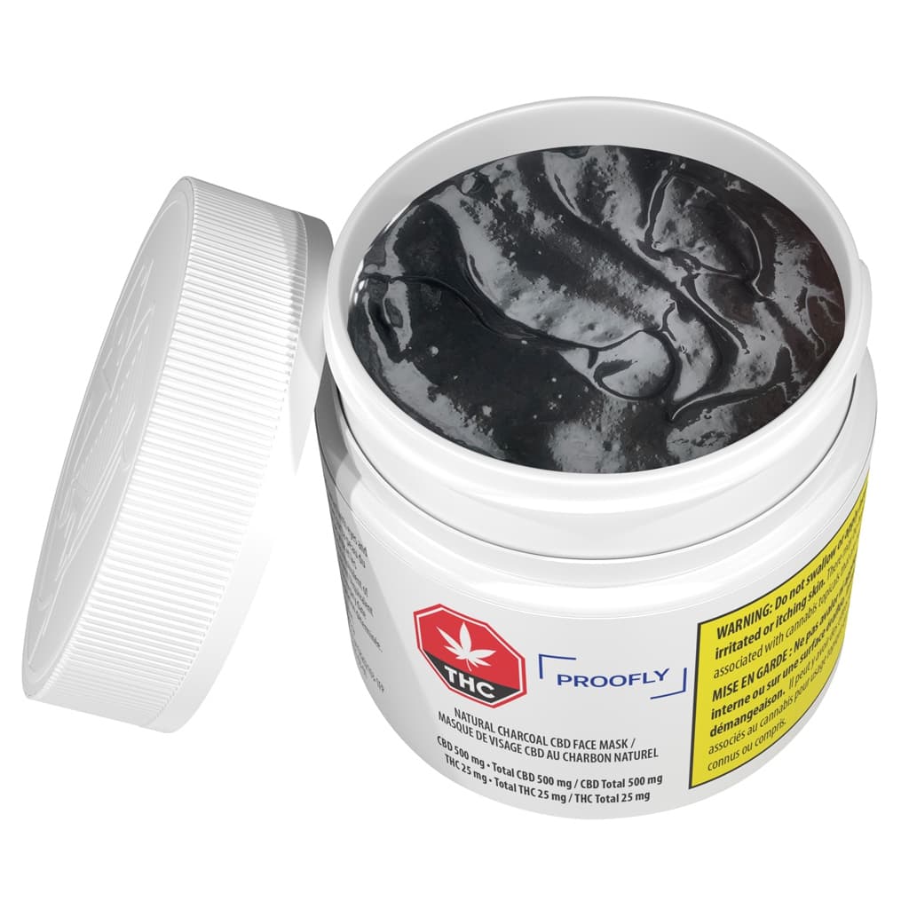 Natural Charcoal Cbd Face Mask