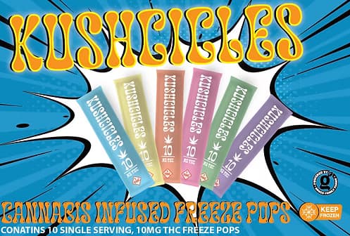 Gonzo 505 Kushcicles Variety 10pk - 100mg - Hybrid