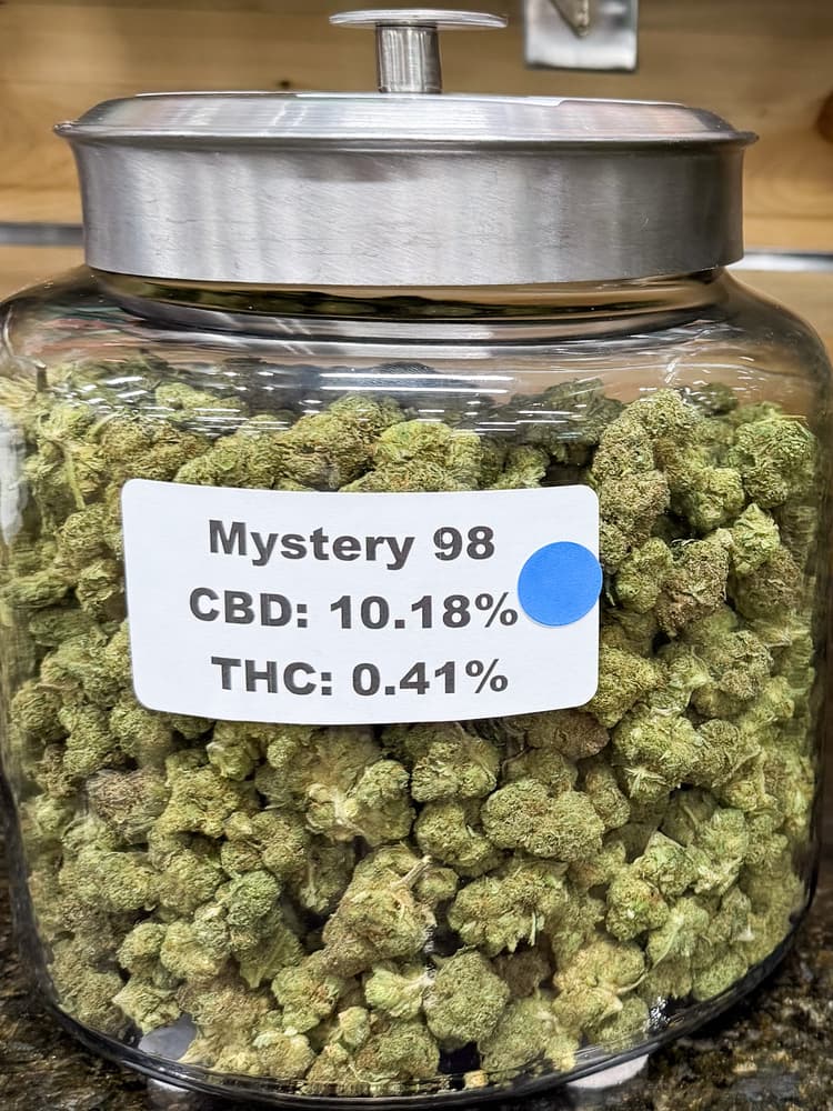 NuHi CBD Dominant Flower 3.5g - Mystery 98
