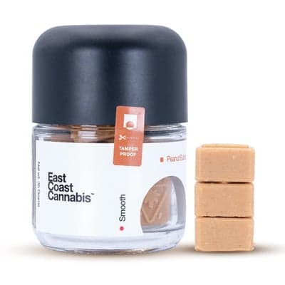 East Coast Cannabis ECC - Peanut Butter Peaks - 100mg
