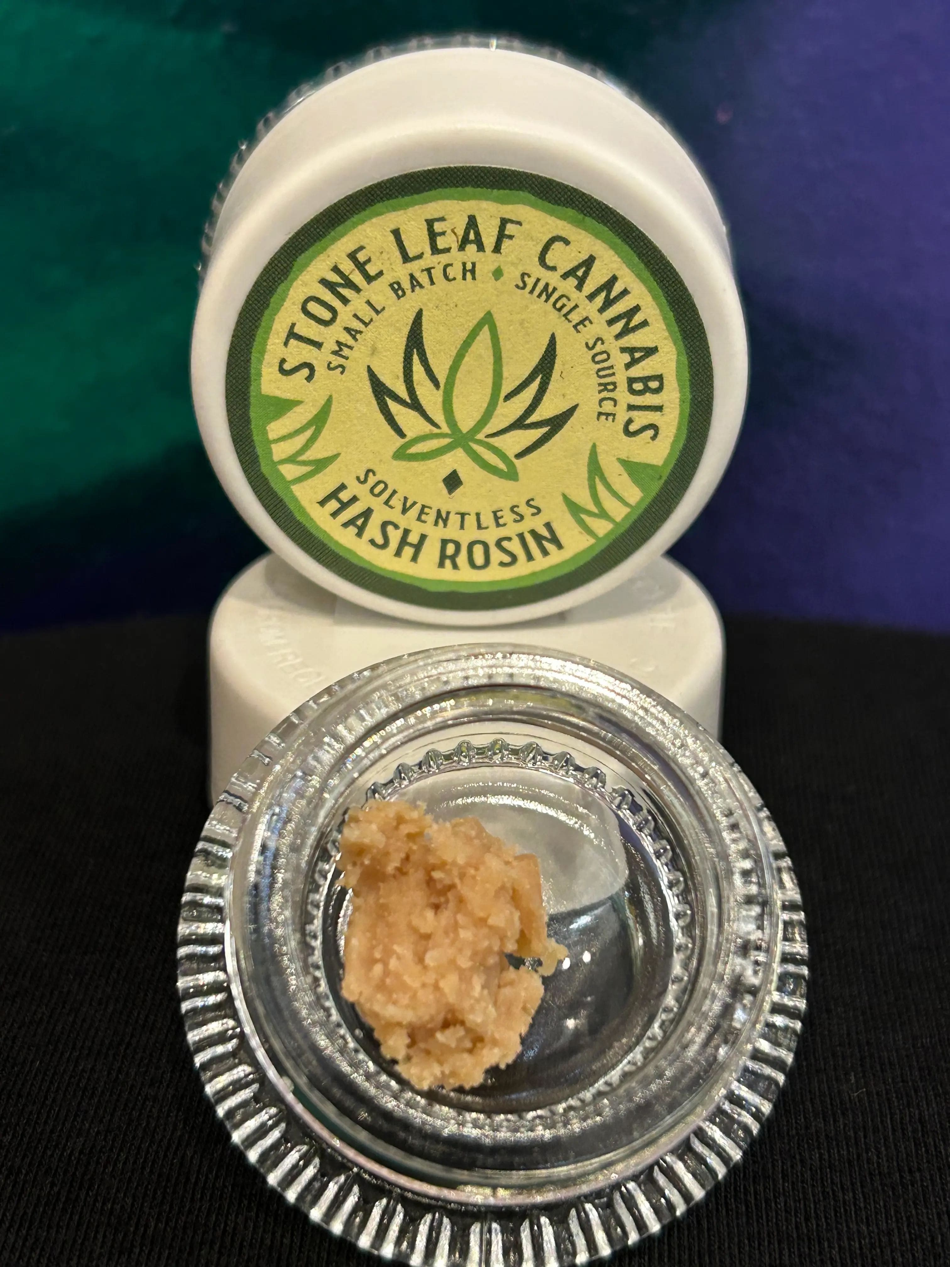 Stone Leaf Cannabis Cromagnonman | Live Rosin