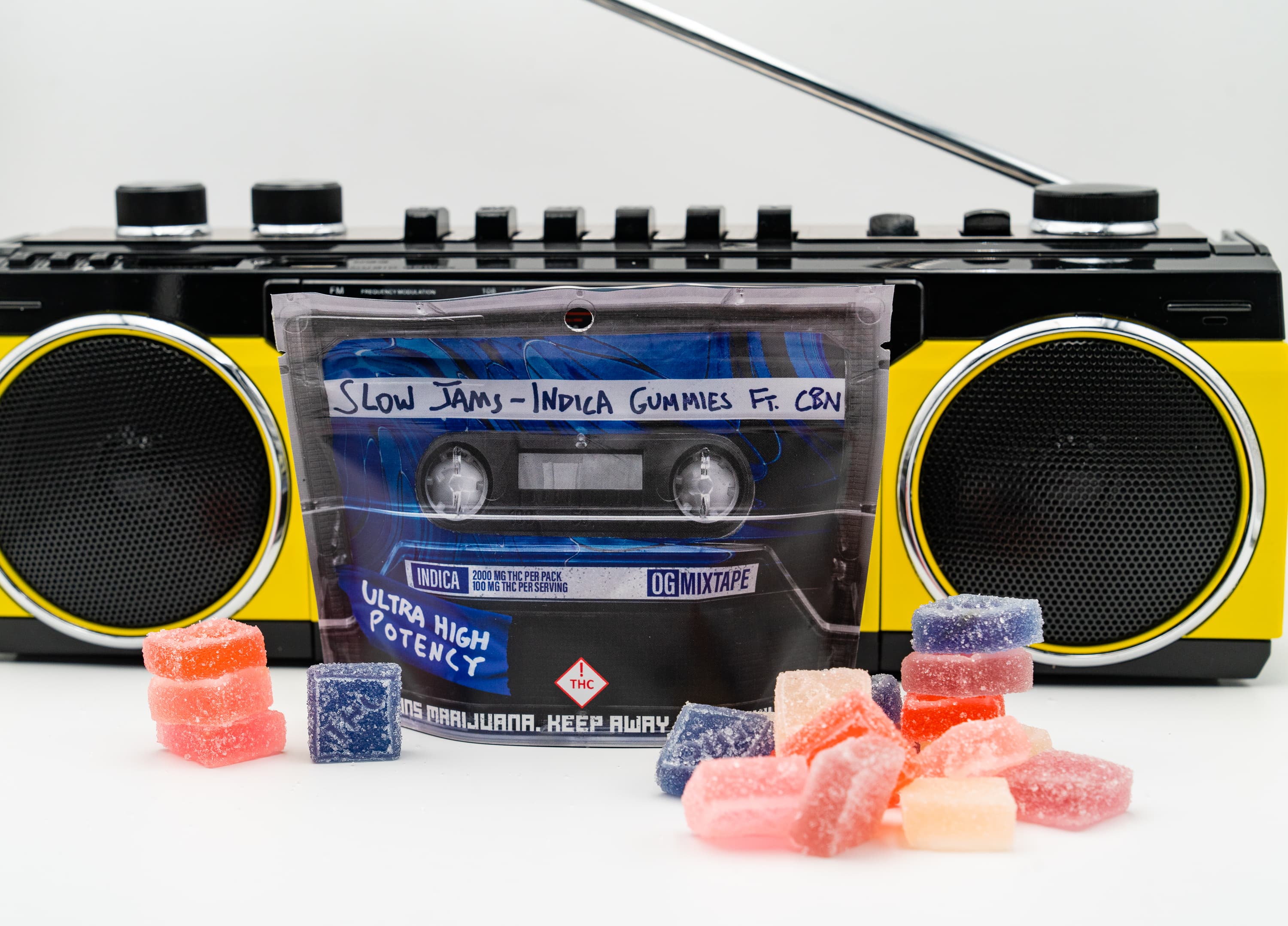 og Mixtape Slow Jams Indica Gummies Ft. CBN | Gummies | 20pk | 2000mg