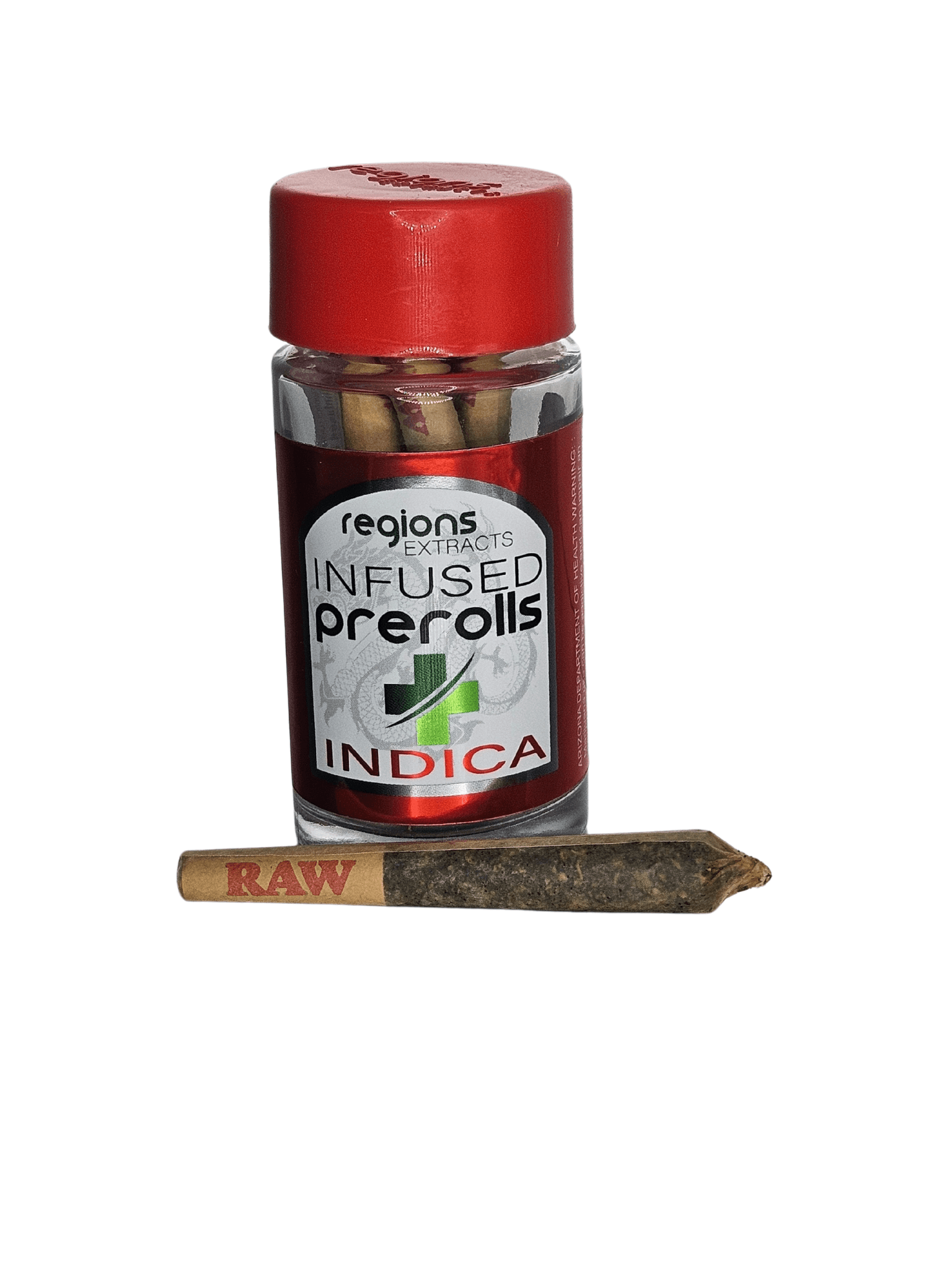 Regions Extracts Regions Extract Infused Pre-roll : 5pk Slurricane (I)