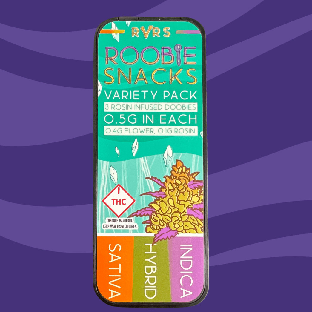 RVRS Roobie Snacks-(I/S/H)-Infused Joint 3pk- -RVRS