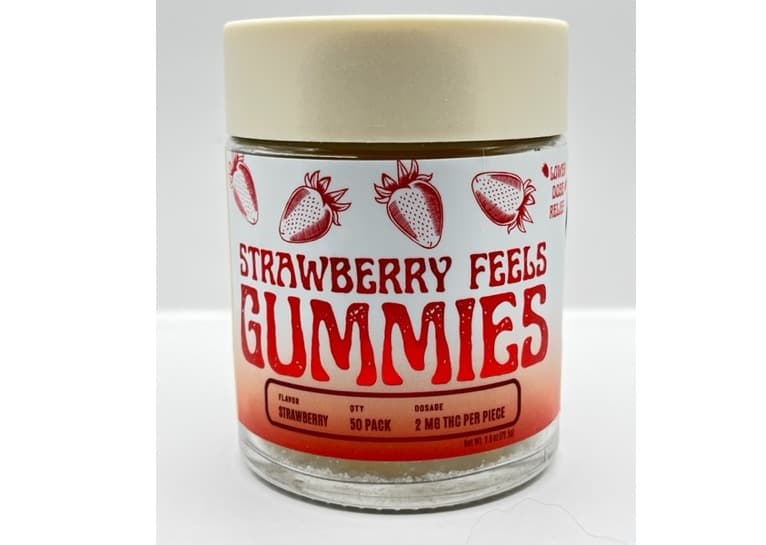 Highly Rooted Strawberry Feels Gummies 100mg