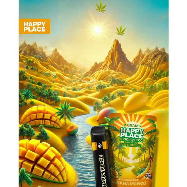 Happy Place BANANA MANGO AIO 2G