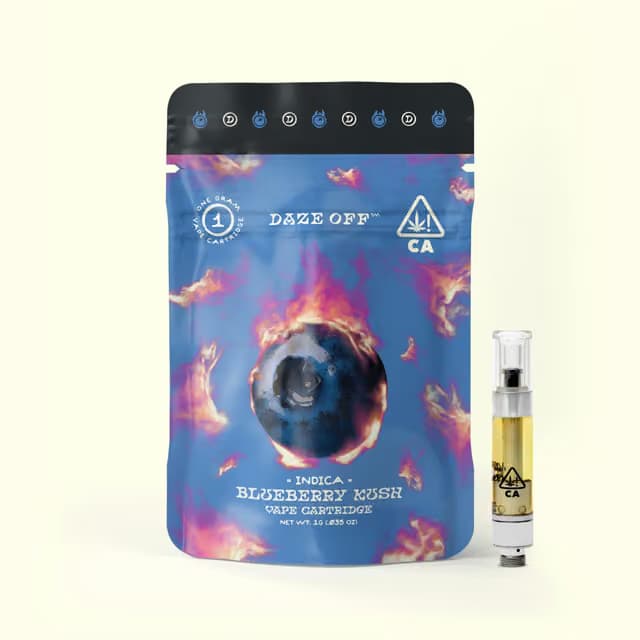 Daze Off CA Blueberry Kush | 1g Cartridge