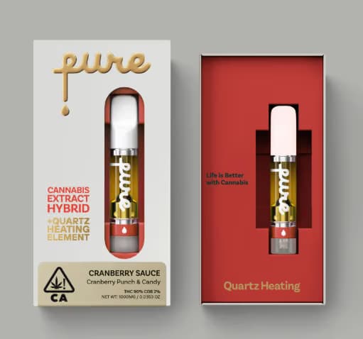 Pure Extract Cranberry Sauce | 1g Cartridge