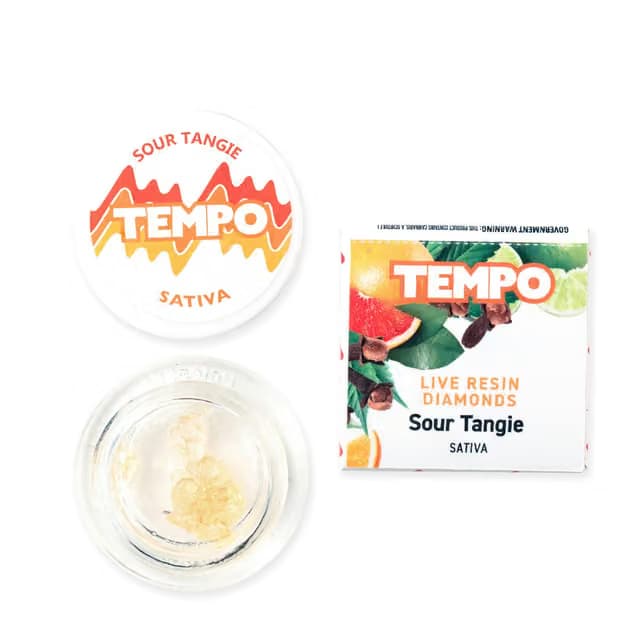 TEMPO Sour Tangie | Live Resin Diamonds | 1g