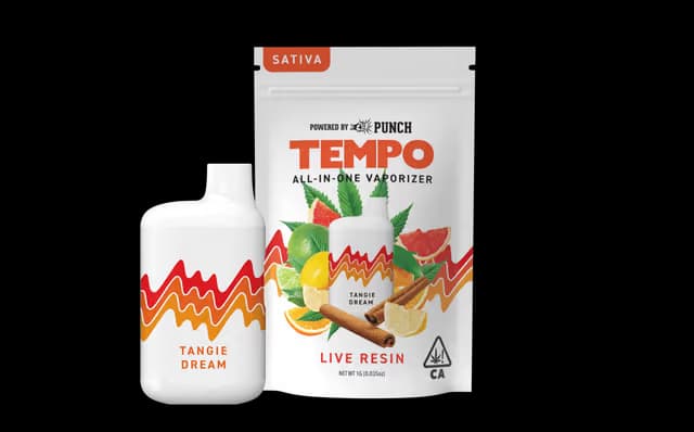 TEMPO Tangie Dream Live Resin AIO Vape (1g) Concentrates