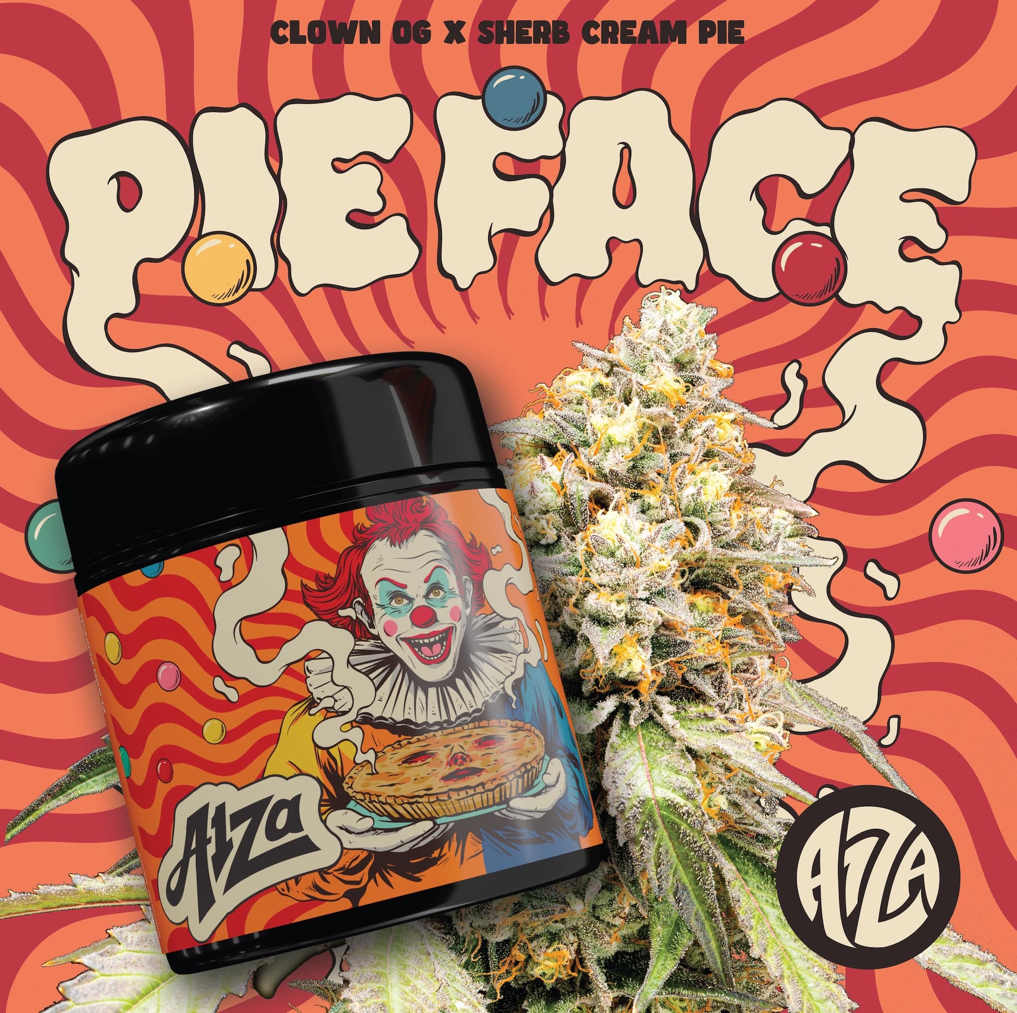 A1ZA A1Za - 14g Prepack Jar - Pie Face