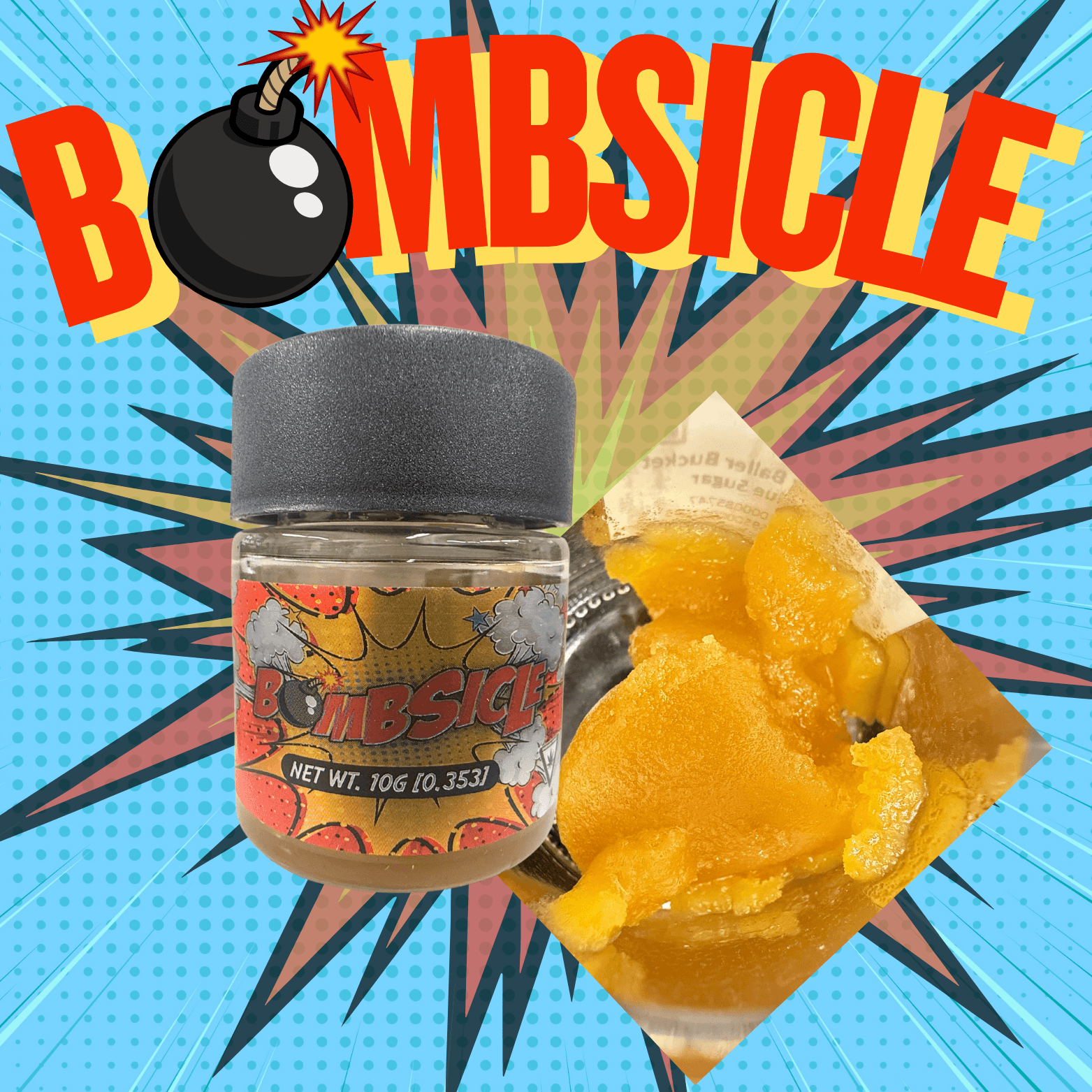 BOMBSICLE Bombsicle 10g Baller Bucket Sugar Greasy Animal
