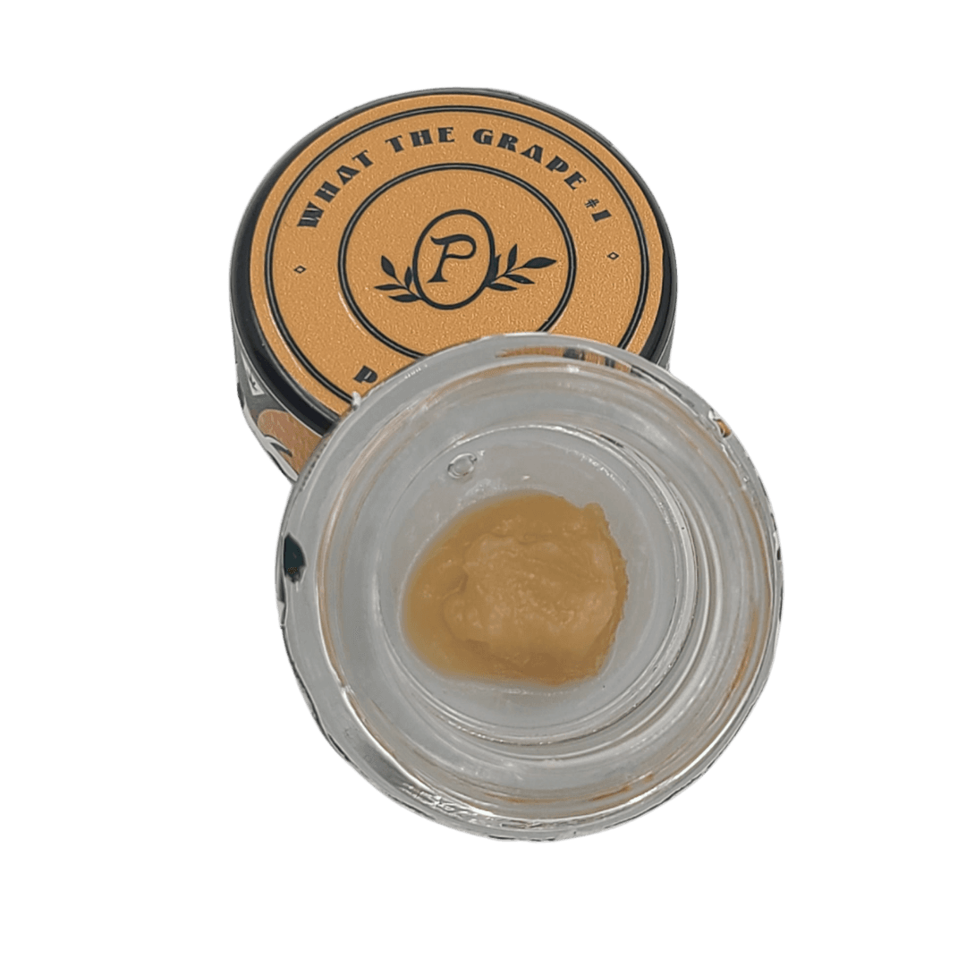 Peachy Hash & Co. Live Rosin | What the Grape #1
