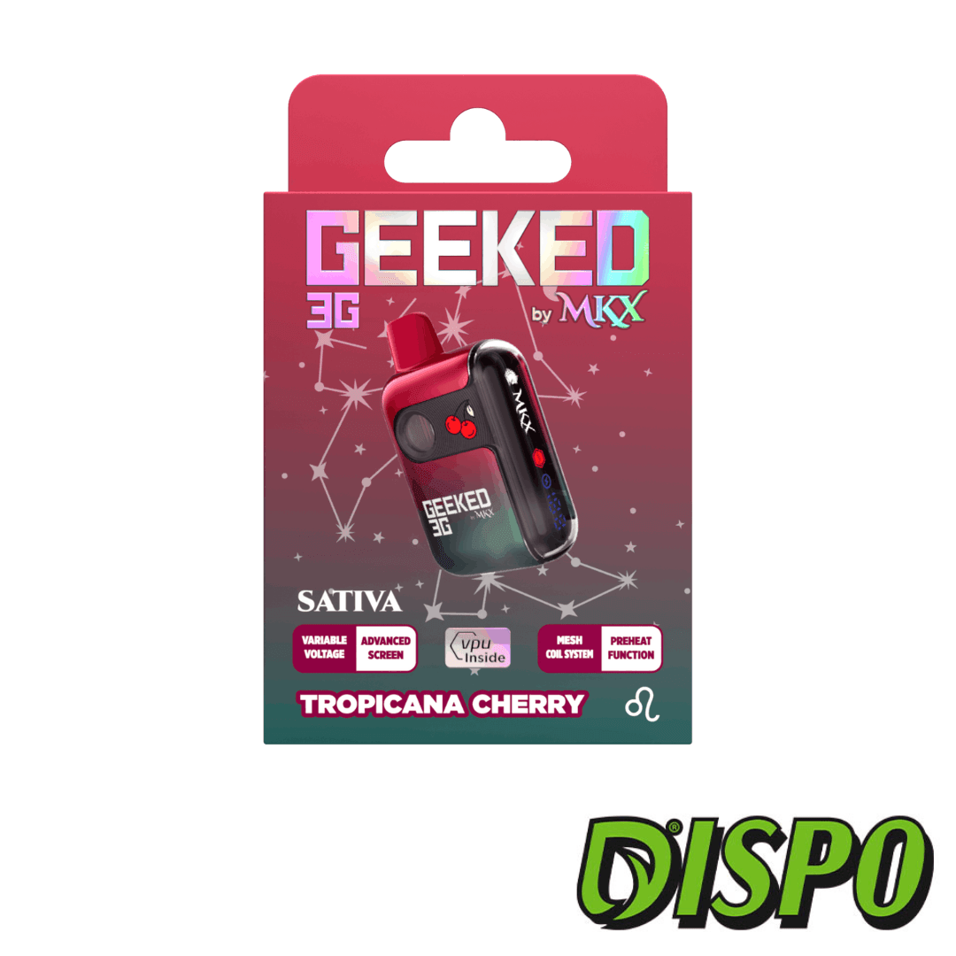 Geeked By MKX MKX Geeked - Tropicana Cherry Disposable