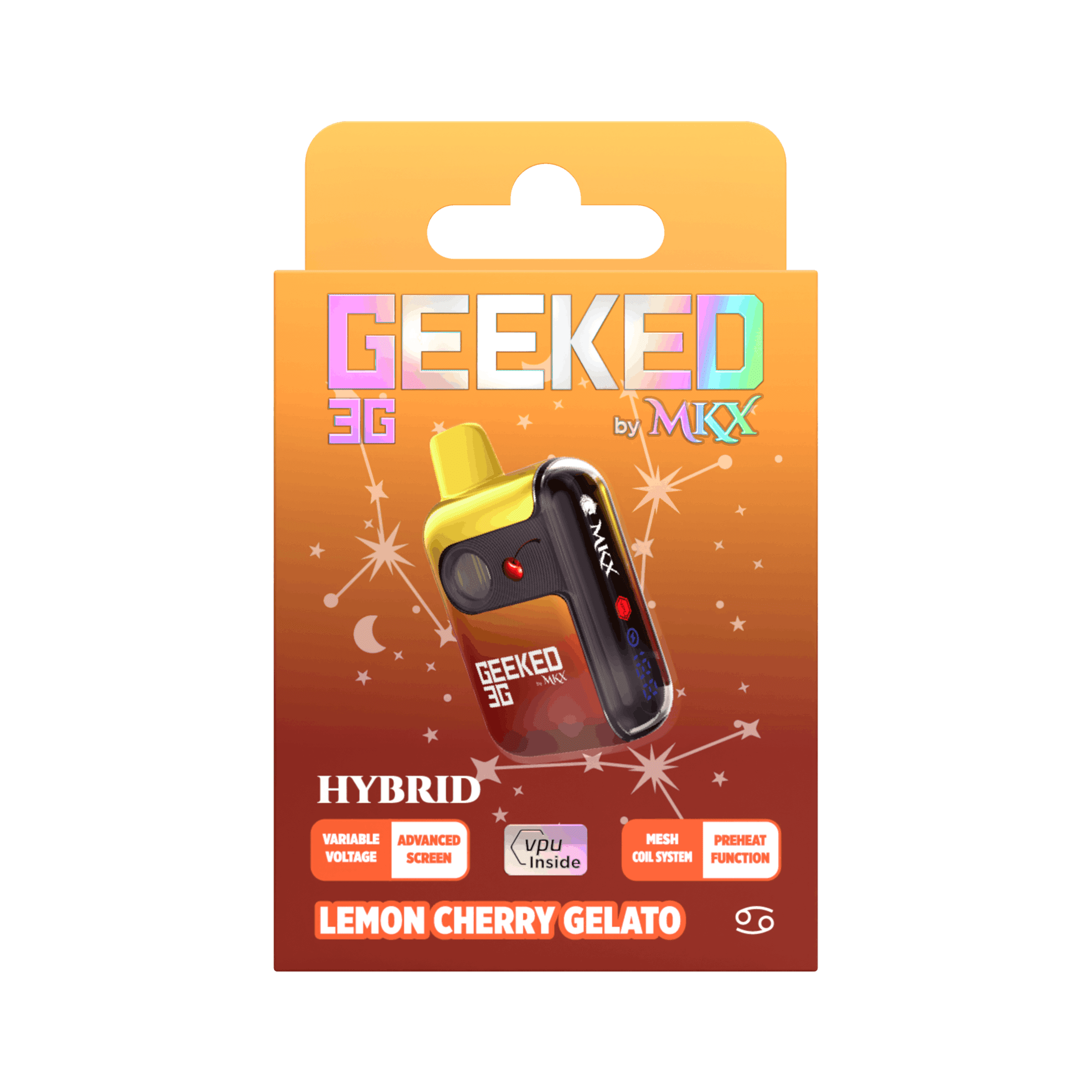 Geeked By MKX MKX Geeked - Lemon Cherry Gelato Disposable