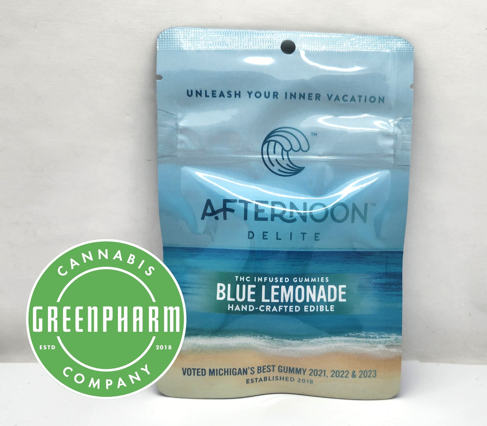 AFTERNOON DELITE 200mg Gummies - Blue Lemonade