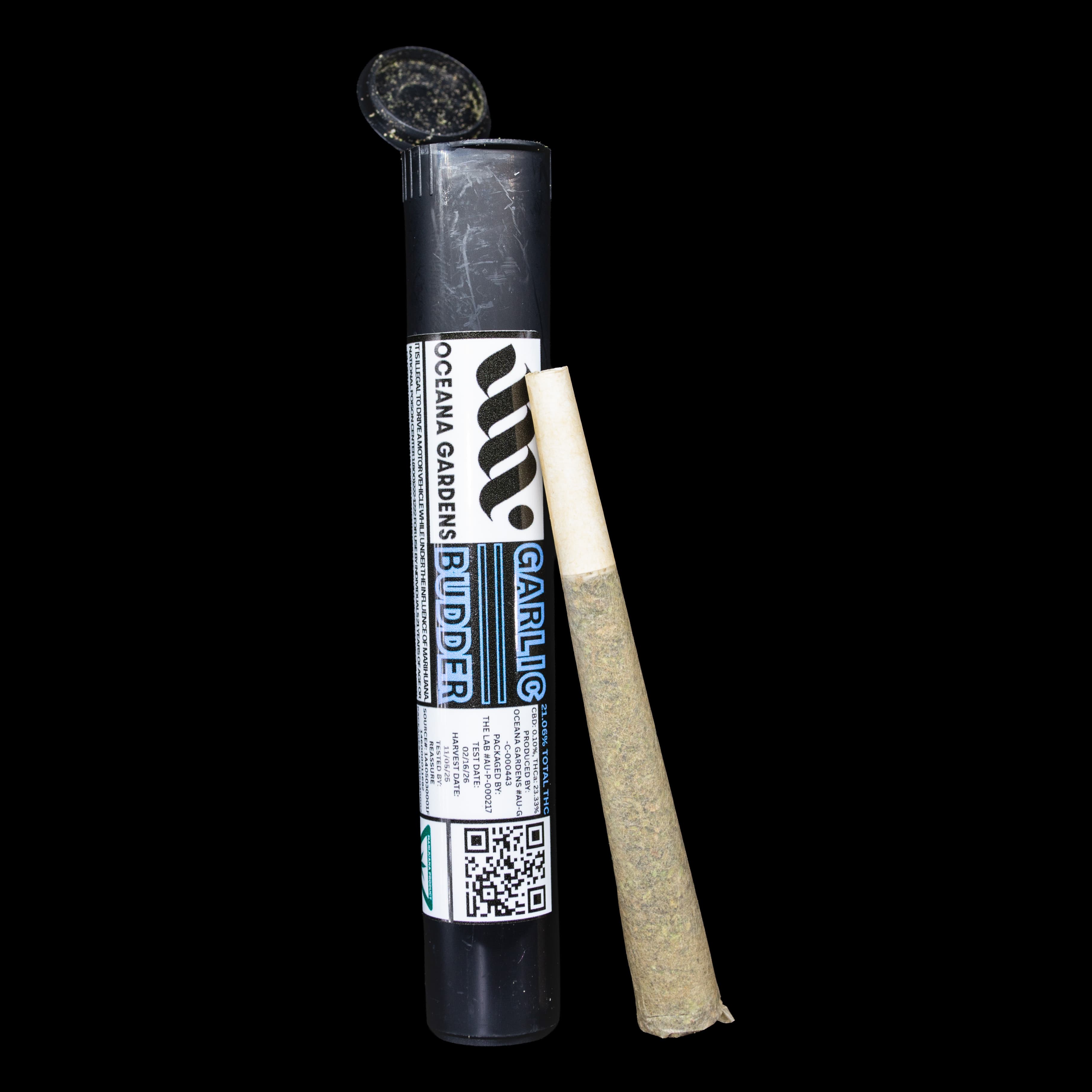 OCEANA GARDENS Pre Roll | Garlic Budder