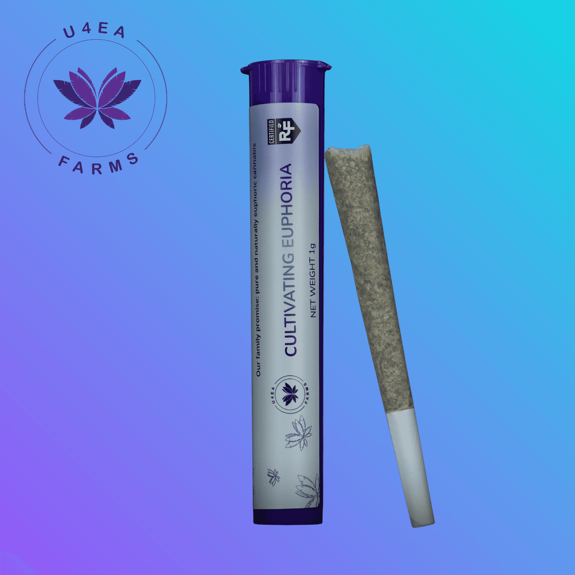U4EA U4EA Farms Gas Face Pre-roll