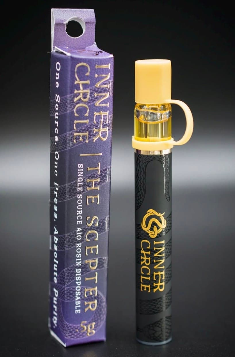 Inner Circle Grape Cake | 0.5g | Disposable | Live Rosin | Inner Circle