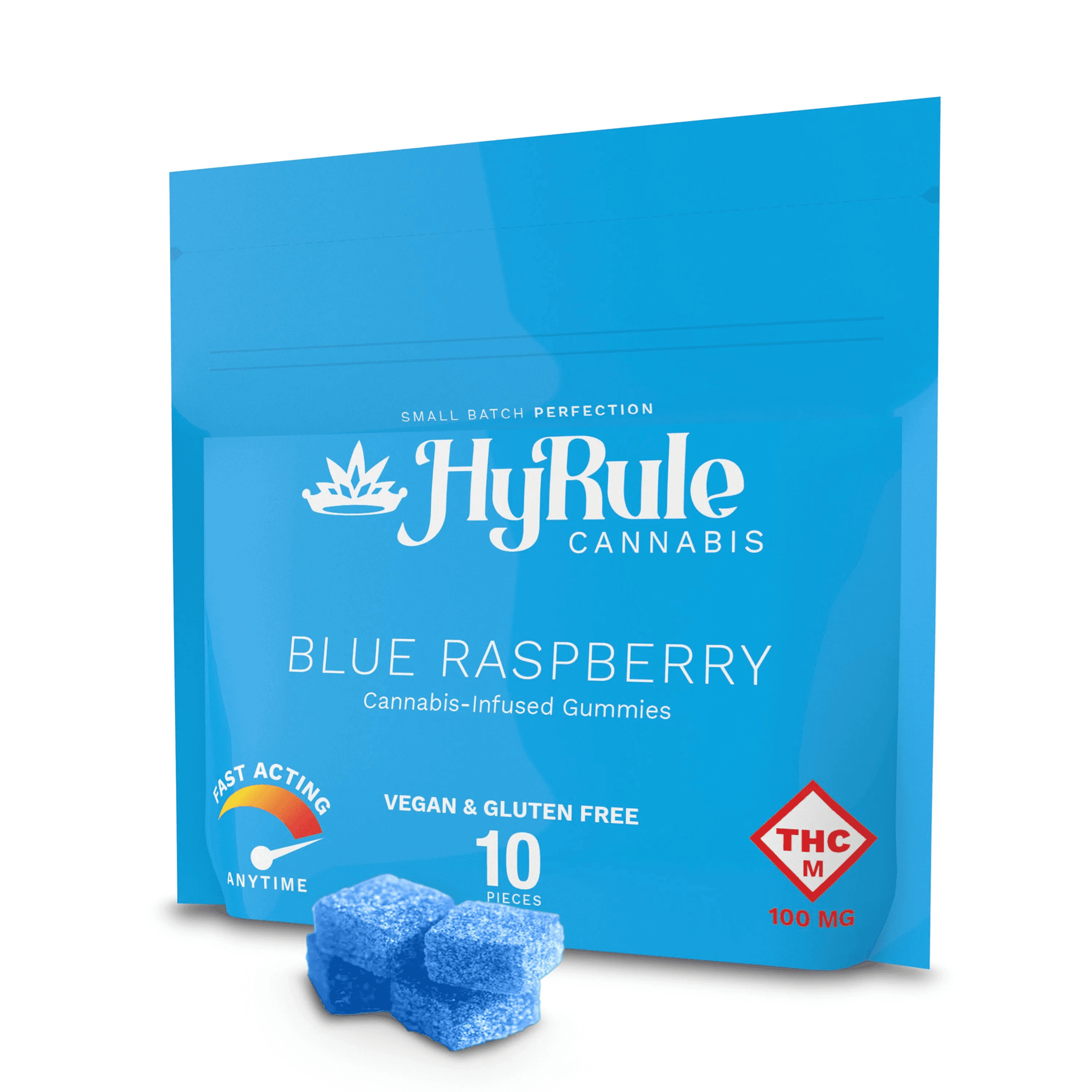 HyRule Hyrule: Gummies (Blue Raspberry) 10pc x 100mg