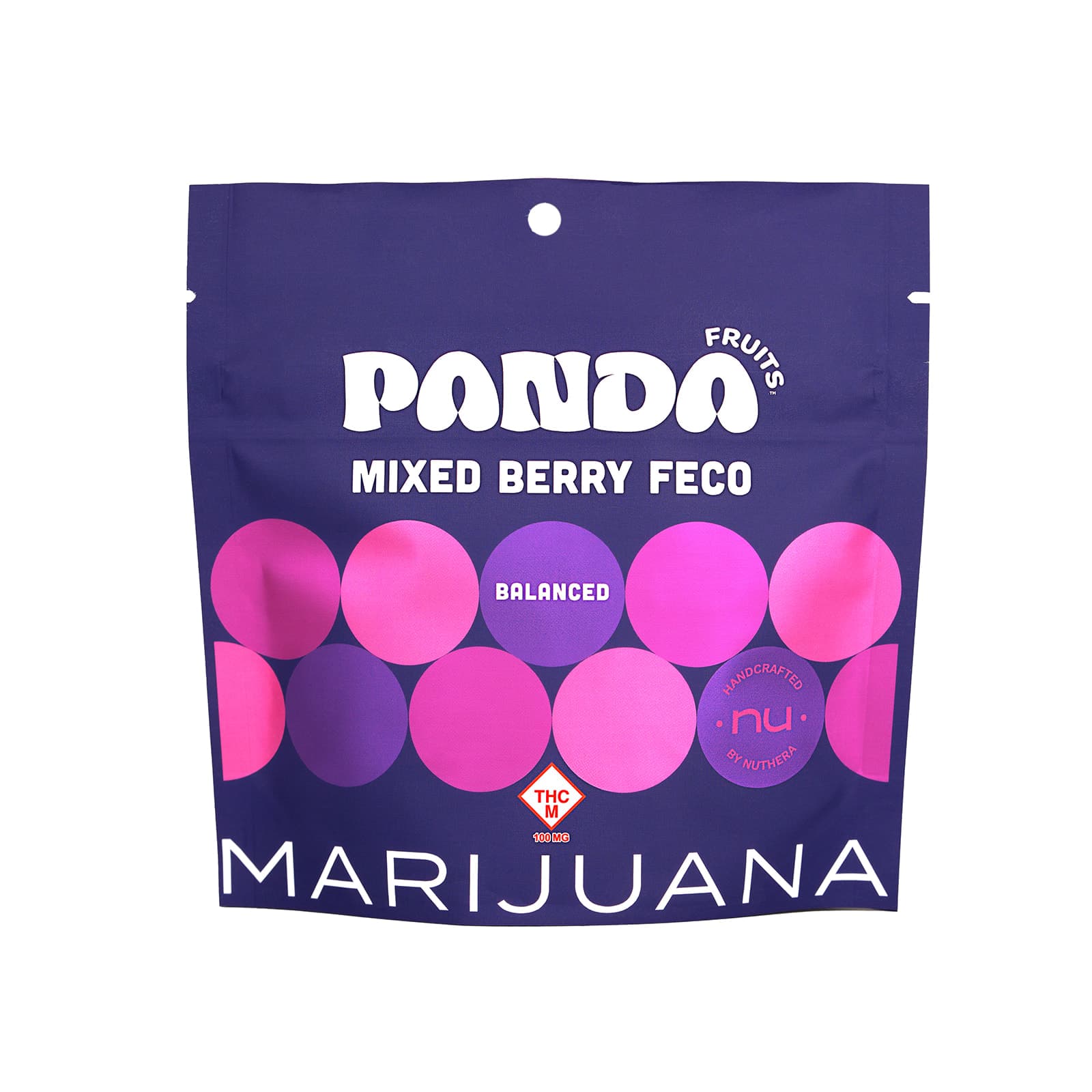 Panda Fruits Panda Fruits Mixed Berry FECO 100mg