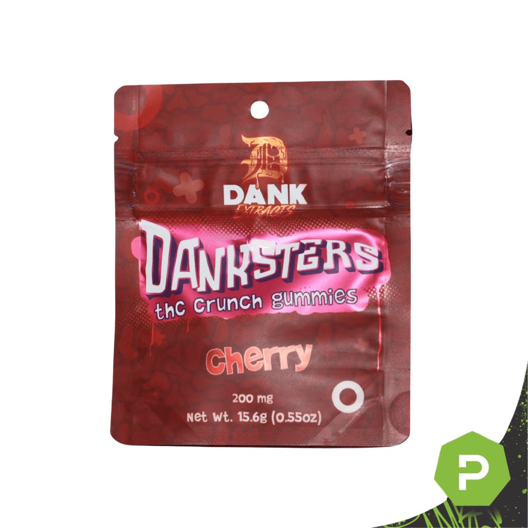 Dank Extracts Dank Extracts Cherry Nerd Gummies 200mg