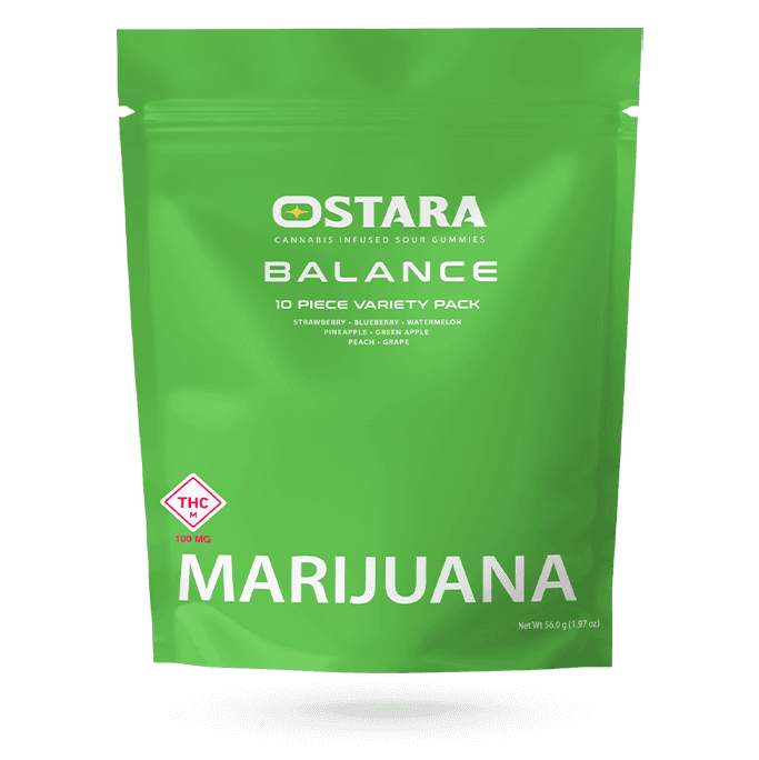 Ostara Cannabis 1:1 Balance Gummies [20pk] (200mg CBD/200mg THC)