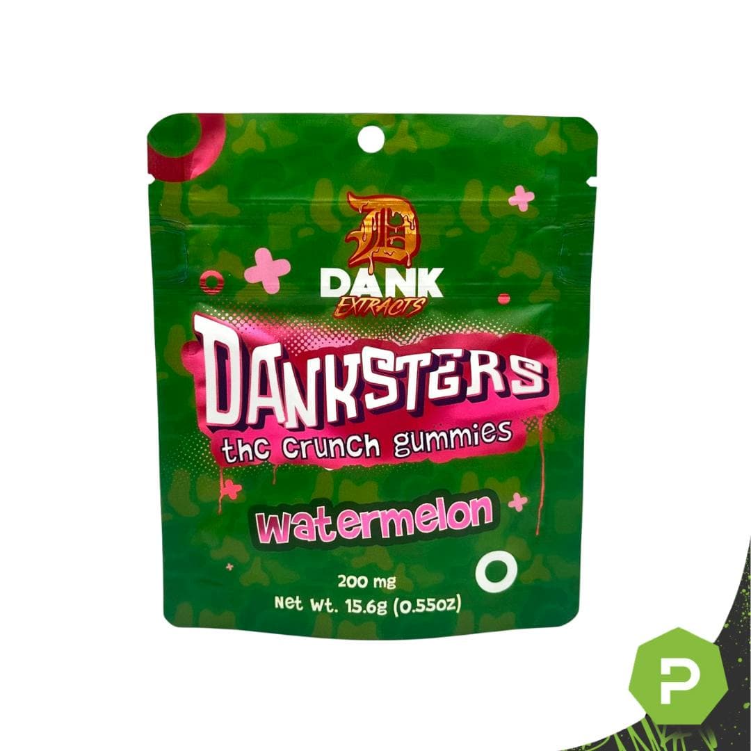 Dank Extracts Dank Extracts Watermelon Nerd Gummies 200mg