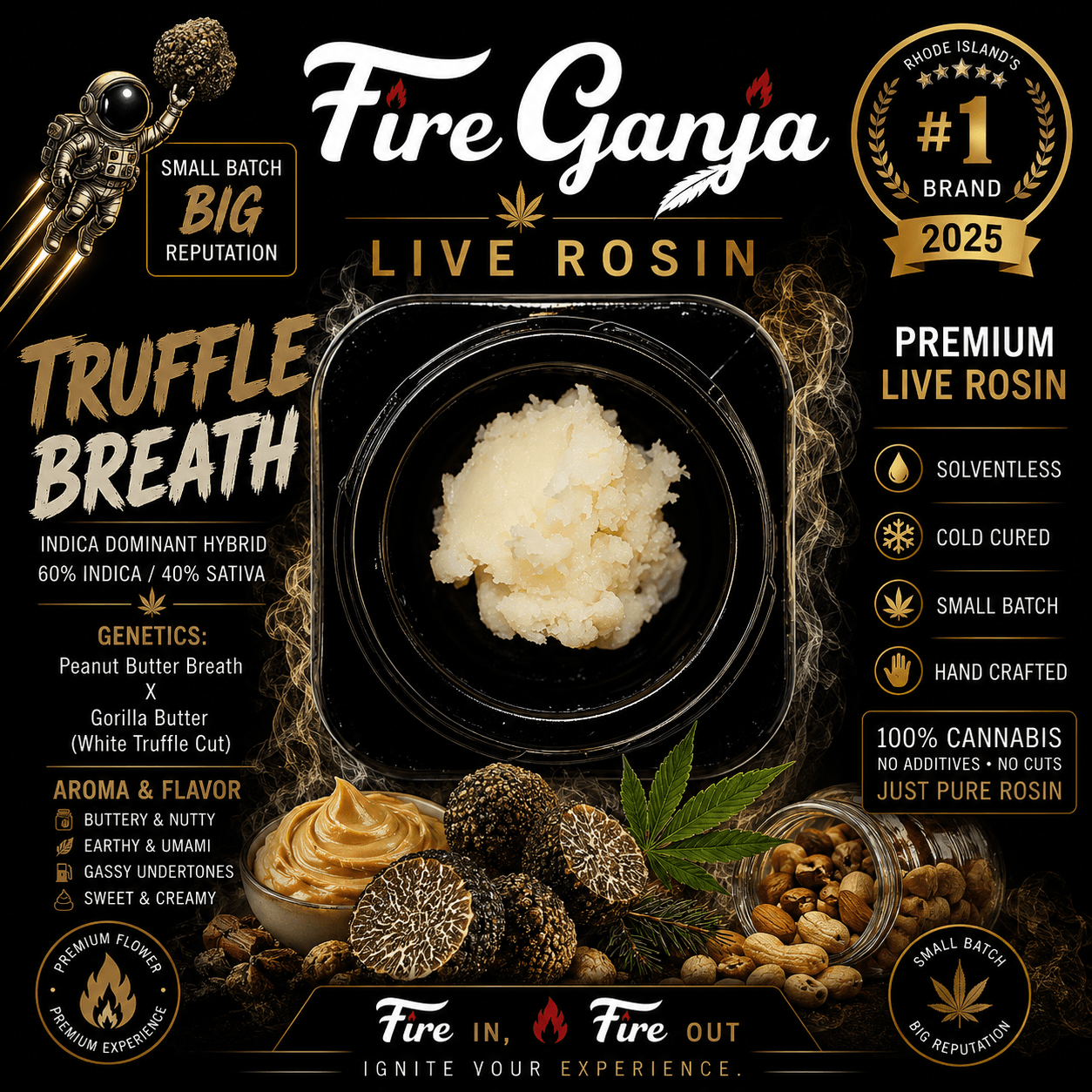 Fire Ganja Truffle Breath [5g]