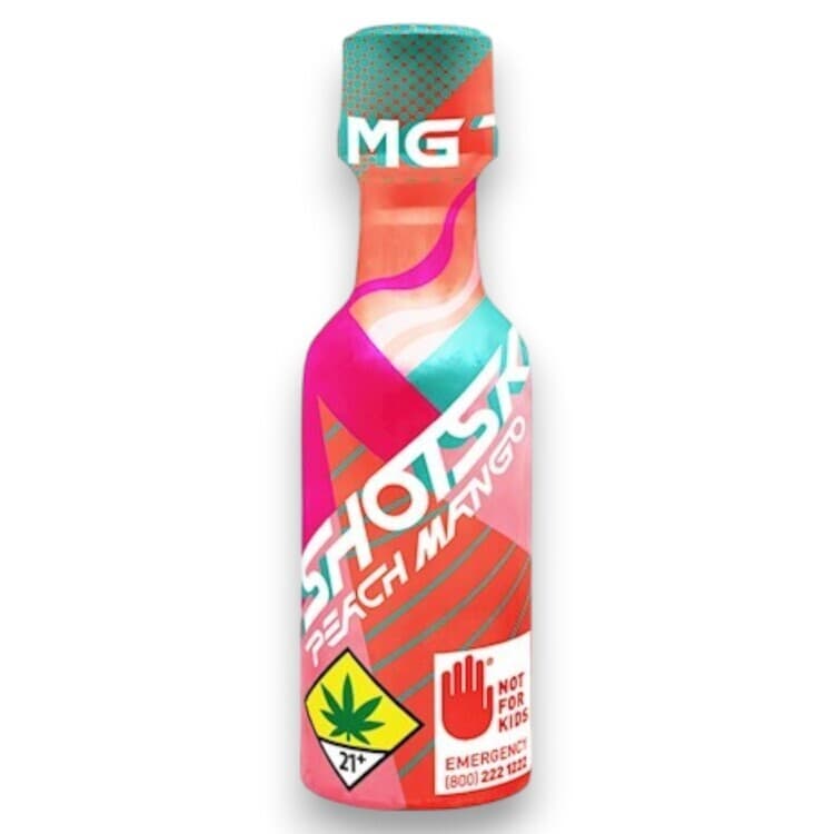 Shotski Peach Mango 100mg 1.7oz Infused Shot (Shotski)