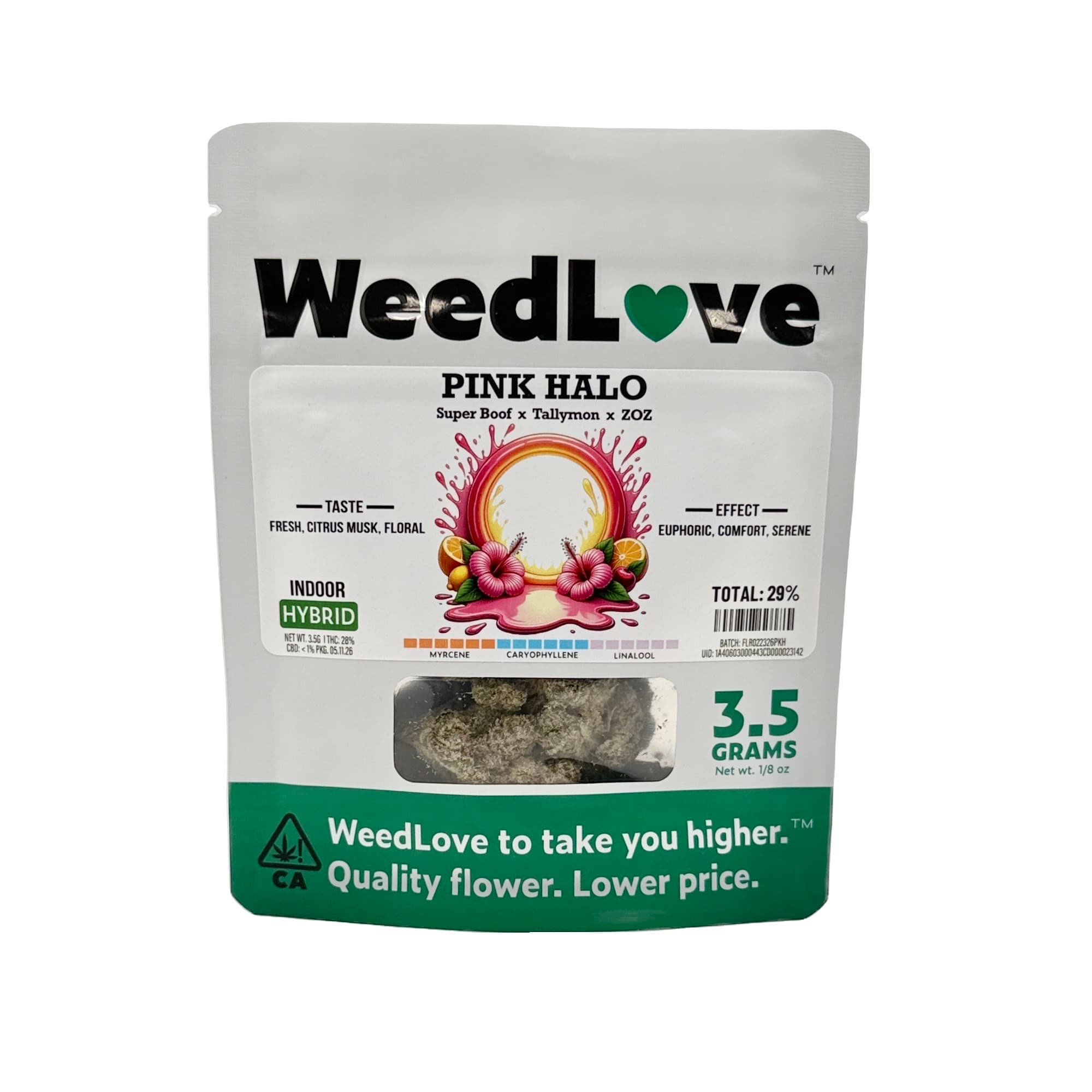 WeedLove PINK HALO - EIGHTH