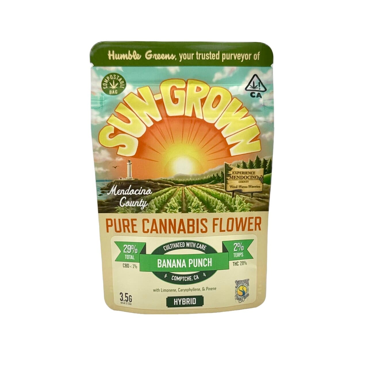 HUMBLE GREENS BANANA PUNCH - EIGHTH
