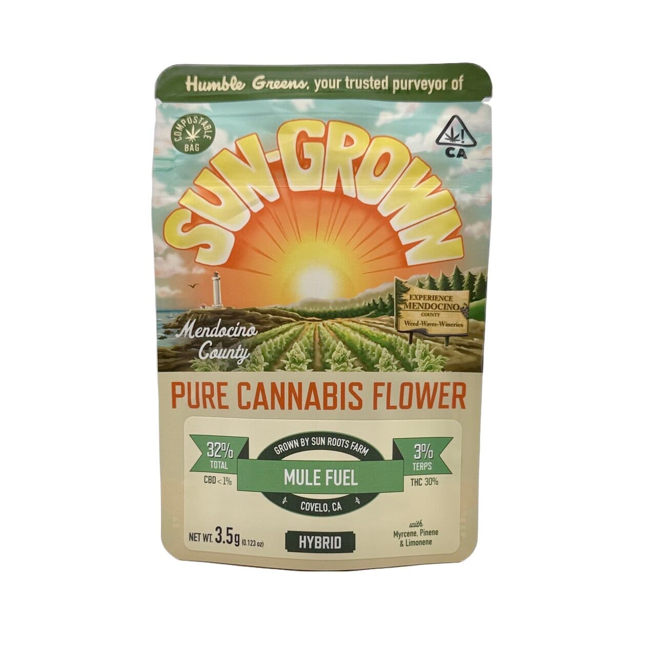HUMBLE GREENS MULE FUEL - EIGHTH