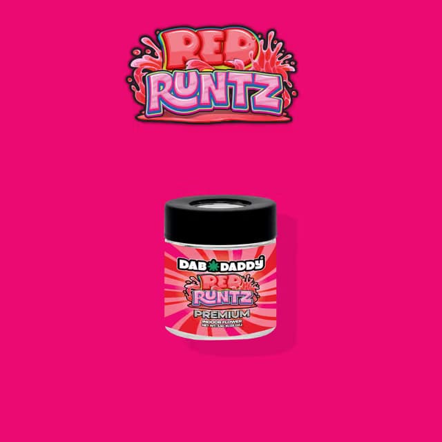 DAB DADDY 3.5g Flower - Red Runtz