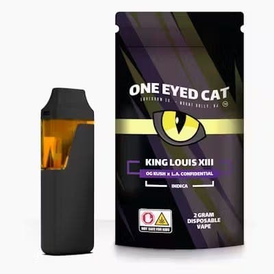 One Eyed Cat KING LOUIS XIII (DISPOSABLE VAPE)