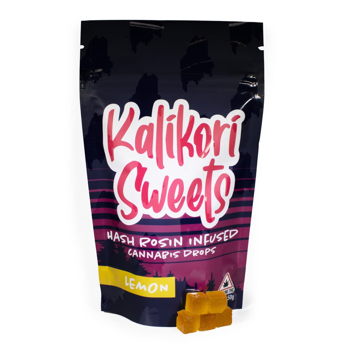 KaliKori Maine Lemon Hash Rosin Hard Candy 100mg : Kalikori