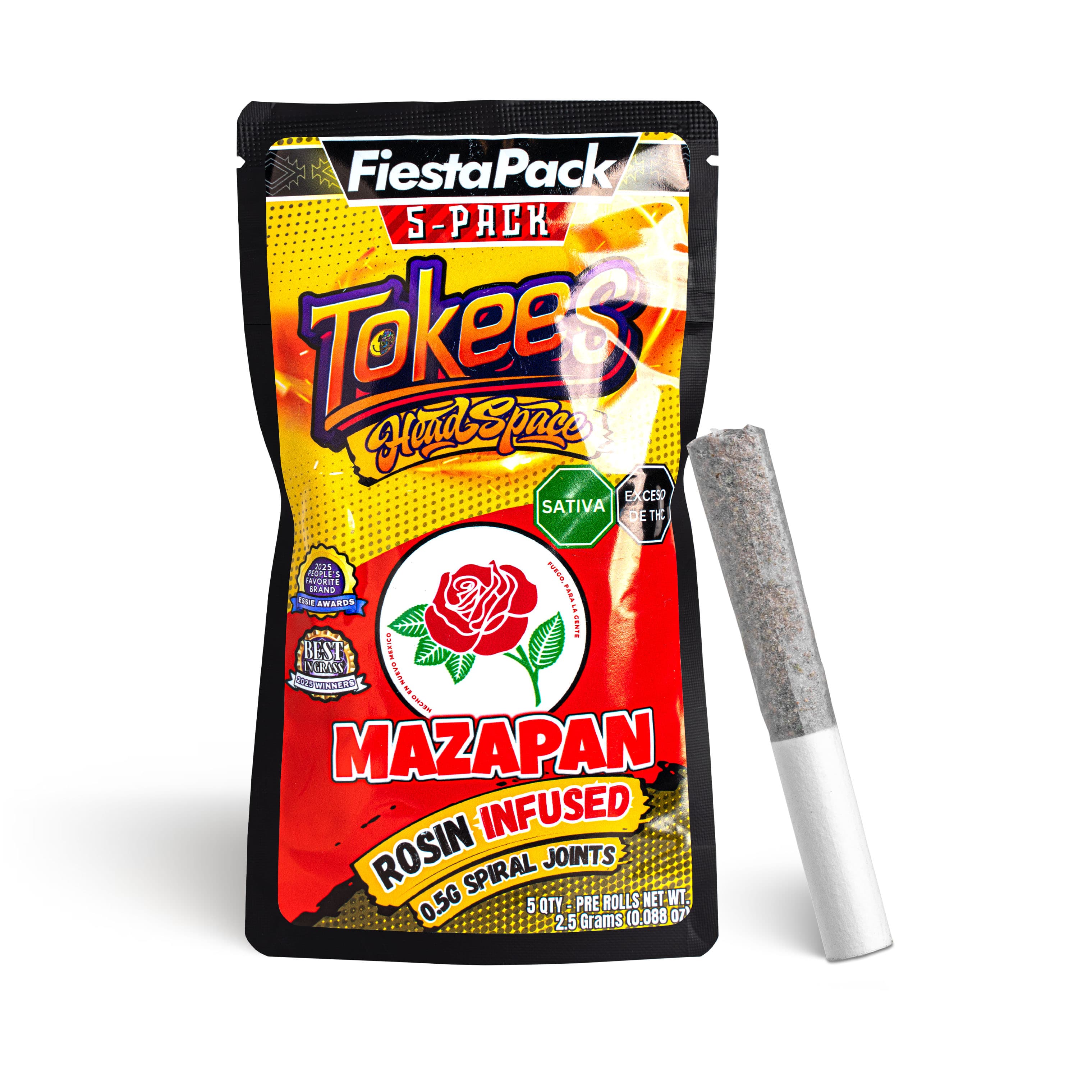 Head Space Distribution Mazapan Tokees Rosin Infused Pre-Roll - 5 Pack
