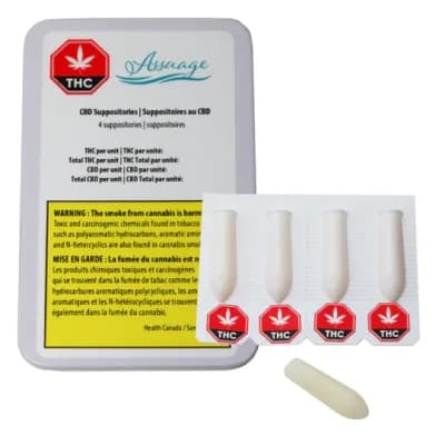 CICATRIX LABS Assuage CBD Suppositories Extra Strength