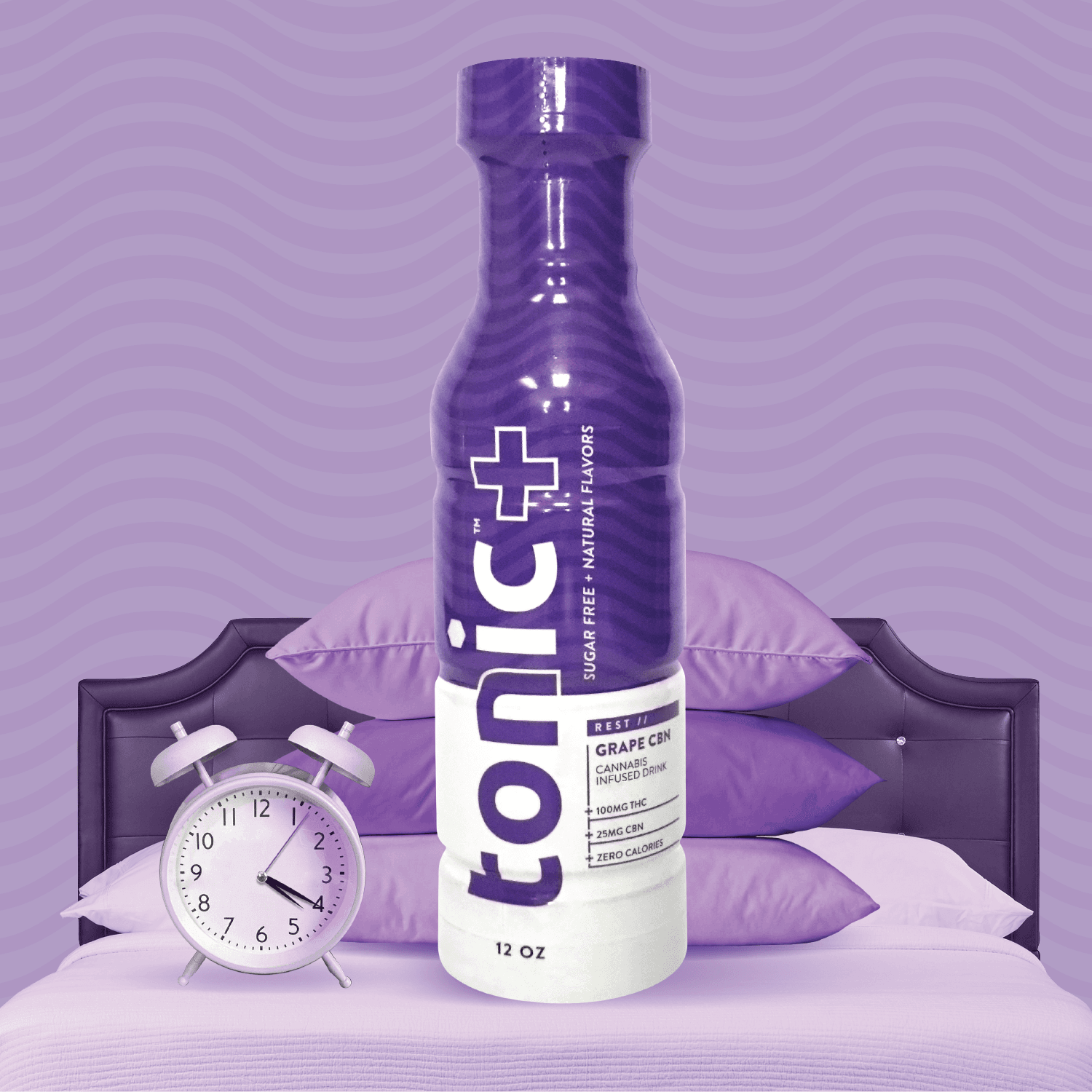 PTS - Tonic Beverage | Tonic | Grape [4:1 CBN/THC] [12oz]