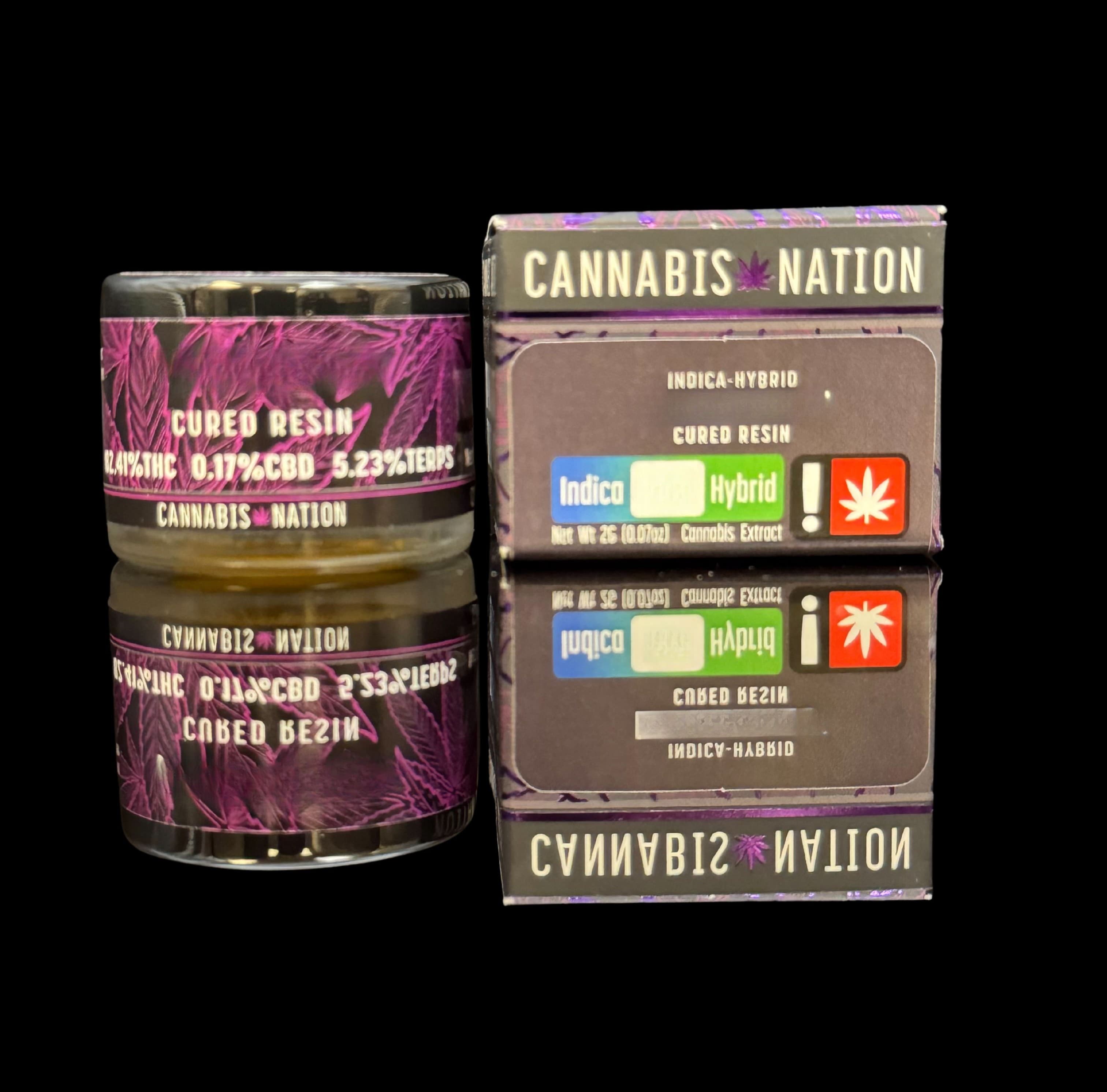 Cannabis Nation Cured Resin | Midnight Punch | 1g