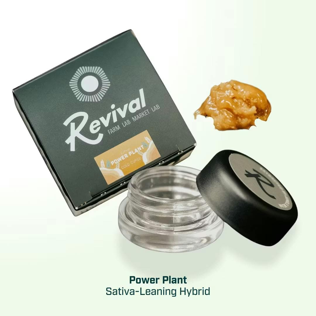 Revival Power Plant -REVIVAL- Solventless Live Hash Rosin