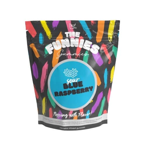 The Funnies Sour Blue Raspberry Gummy